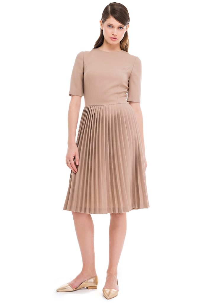 Pleated Midi Dress - chemistry