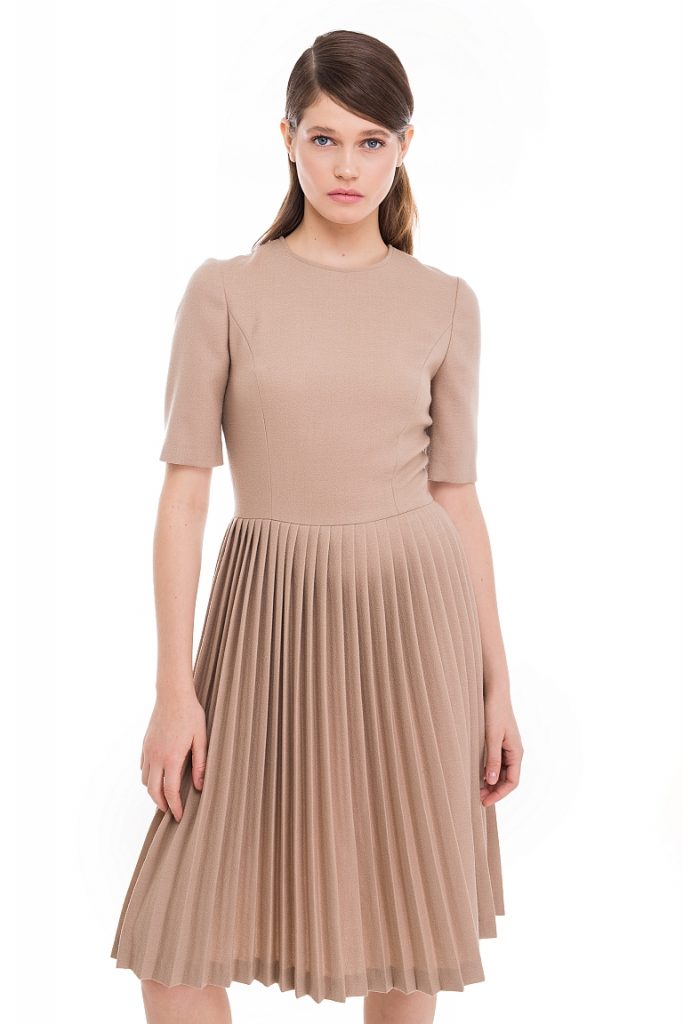 Pleated Midi Dress - chemistry