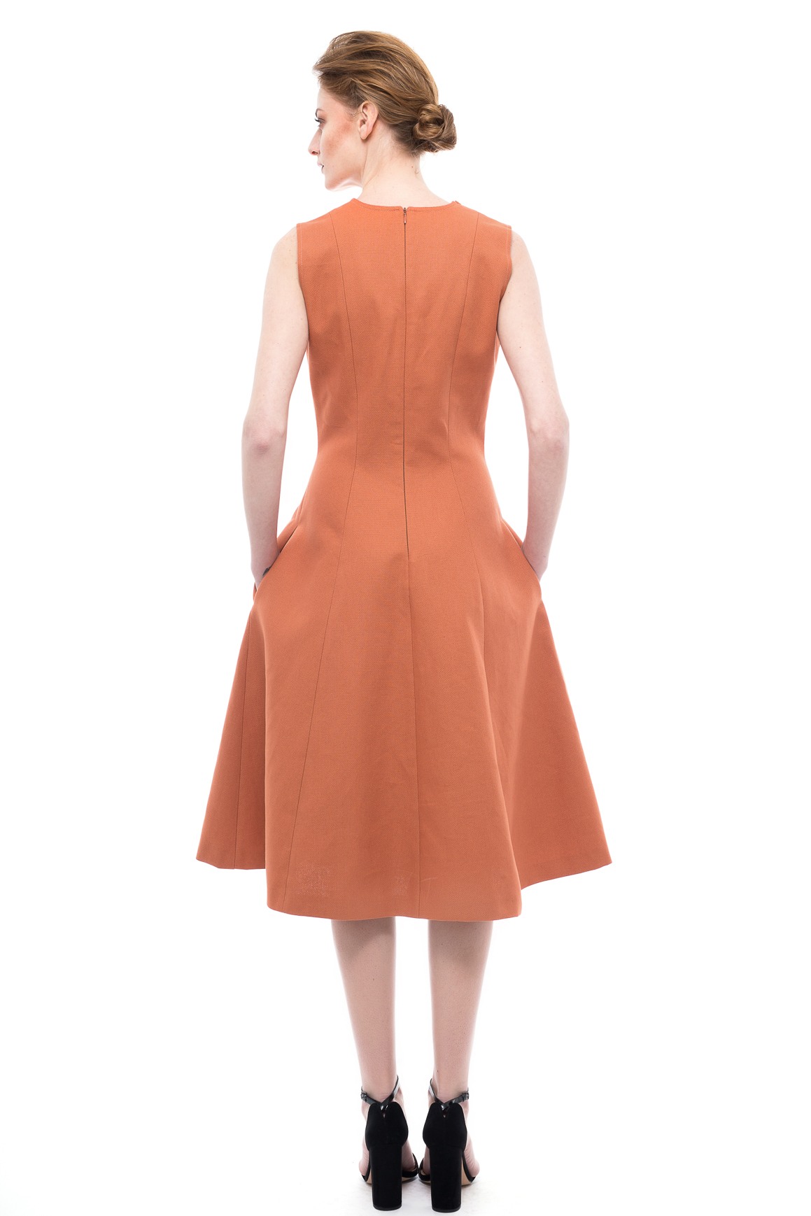 Cotton Lapel Dress - Chemistry Studio©