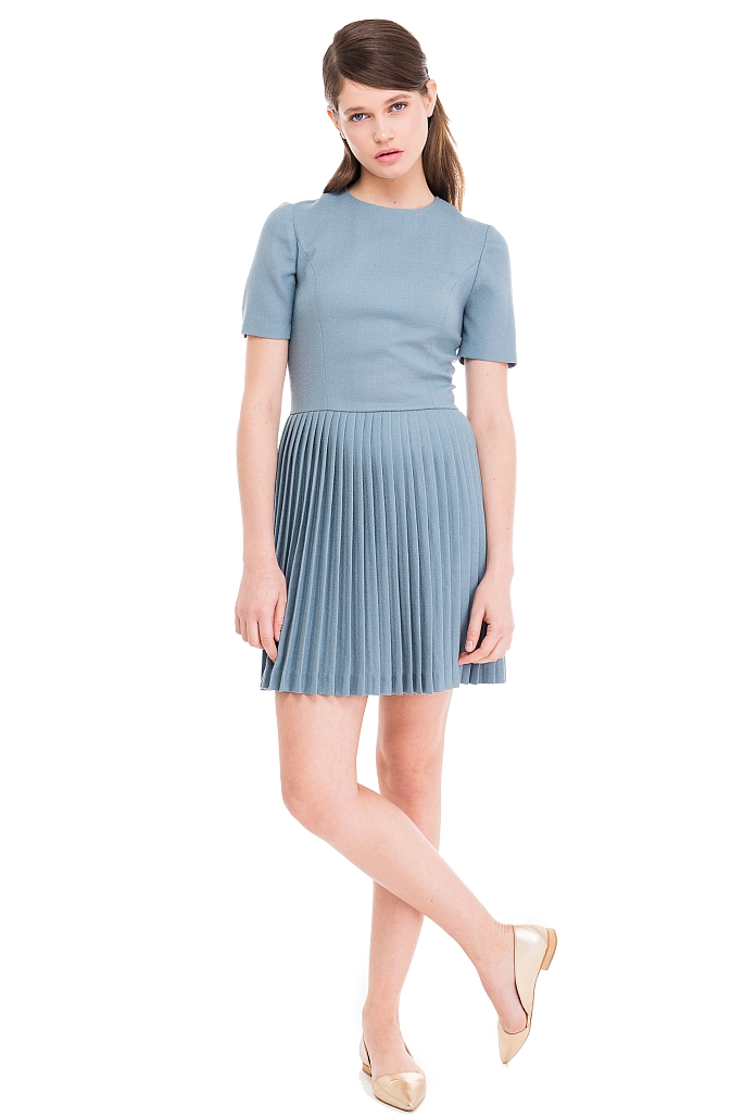 Pleated Mini Dress - chemistry