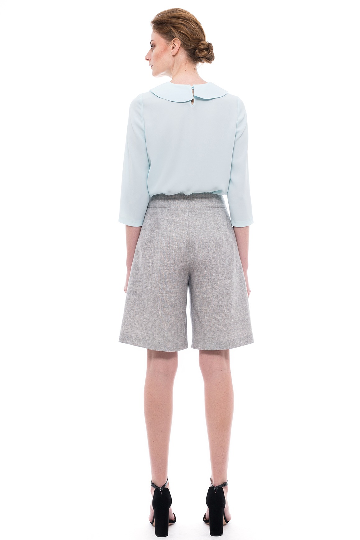 Wide Leg Short Pants