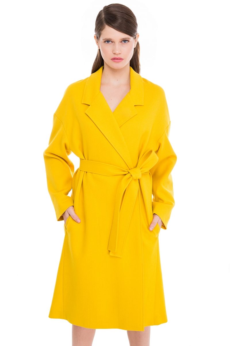 Long Oversized Wool Coat chemistry