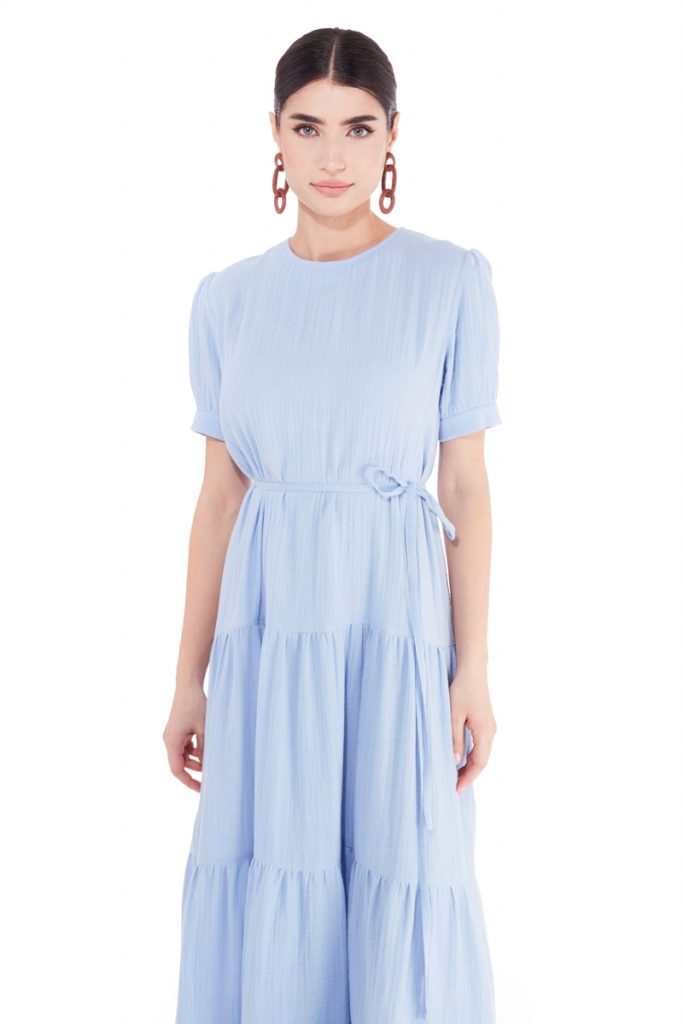 Anemone Cotton Muslin Maxi Dress chemistrystudio