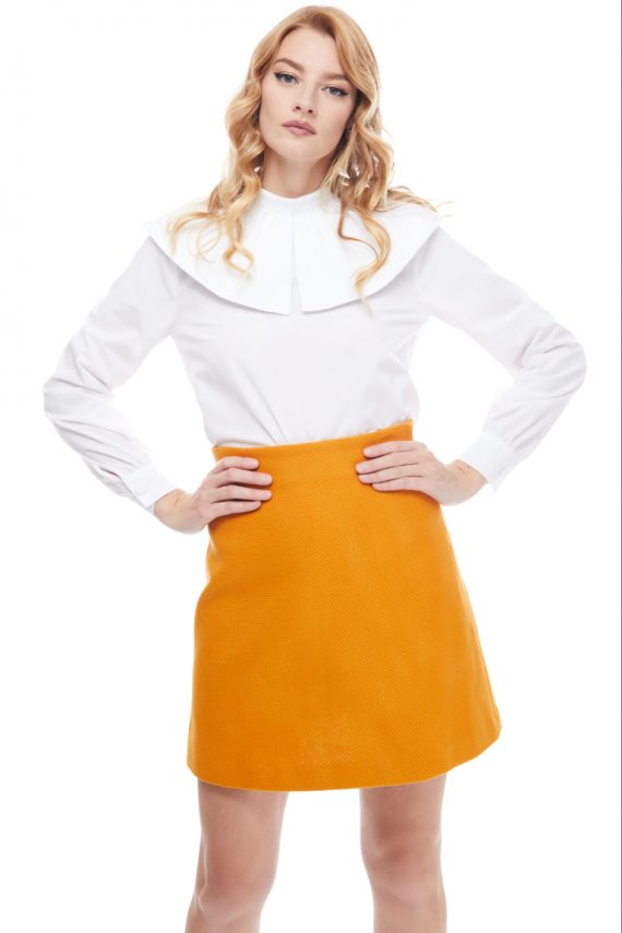Charlotte Mini Linen Skirt American