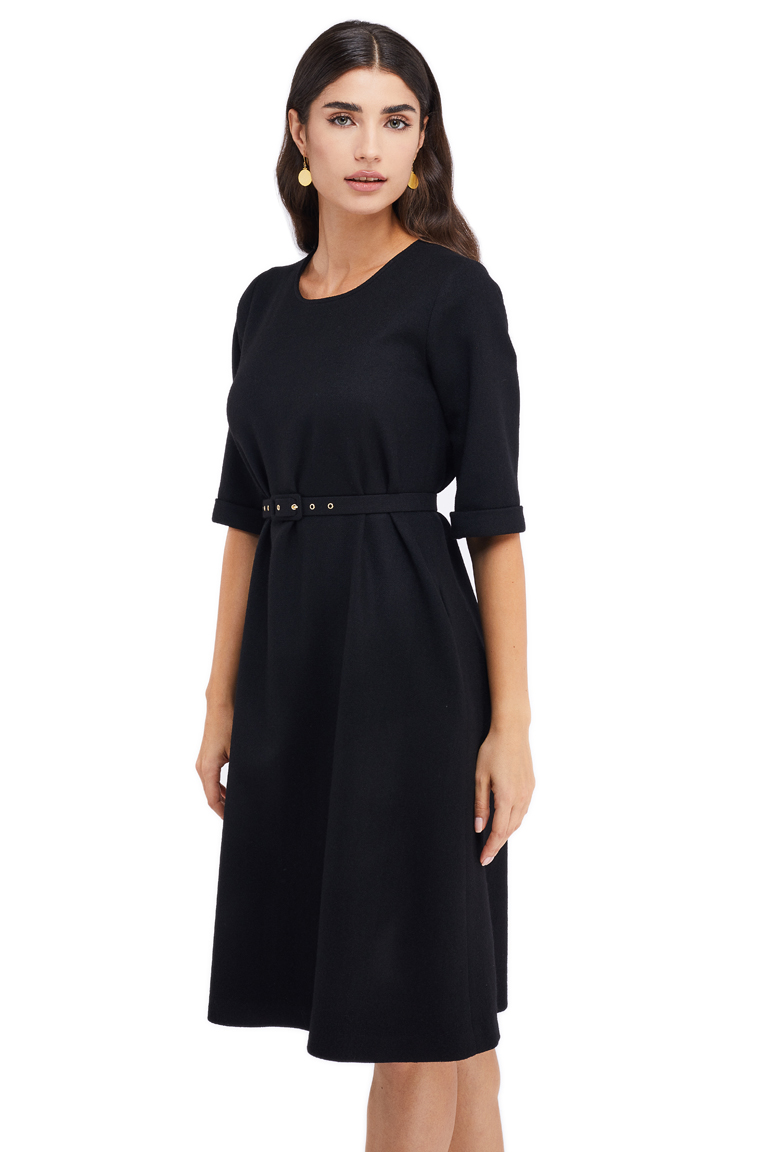 Christine Wool Midi Dress - chemistry-studio