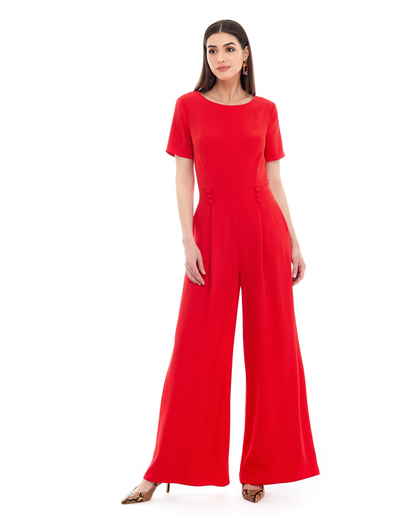 Cutout Back Jumpsuit