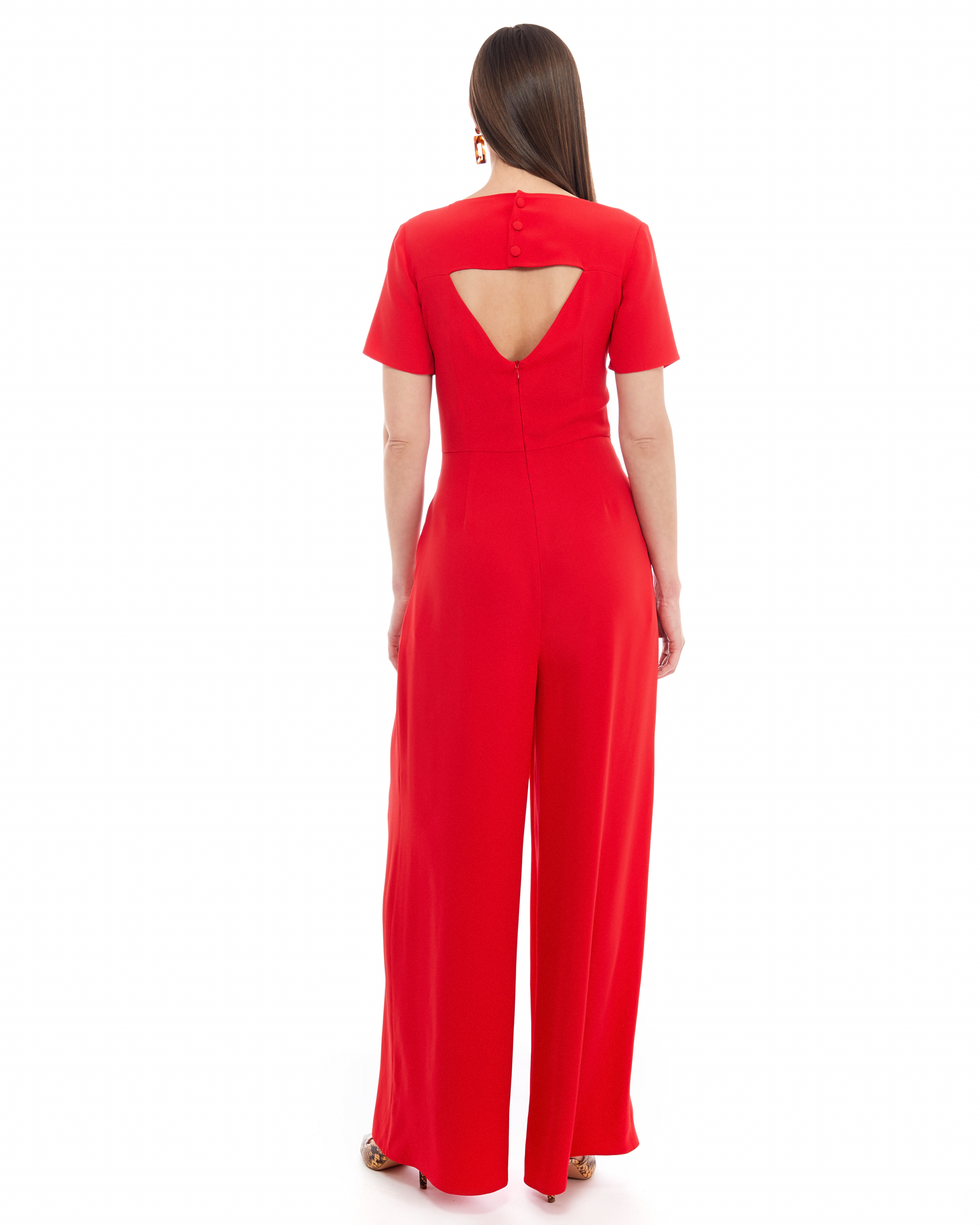 Cutout Back Jumpsuit