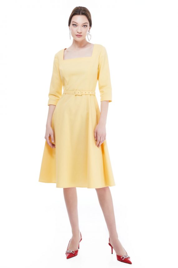 Elizabeth Cotton Midi Dress