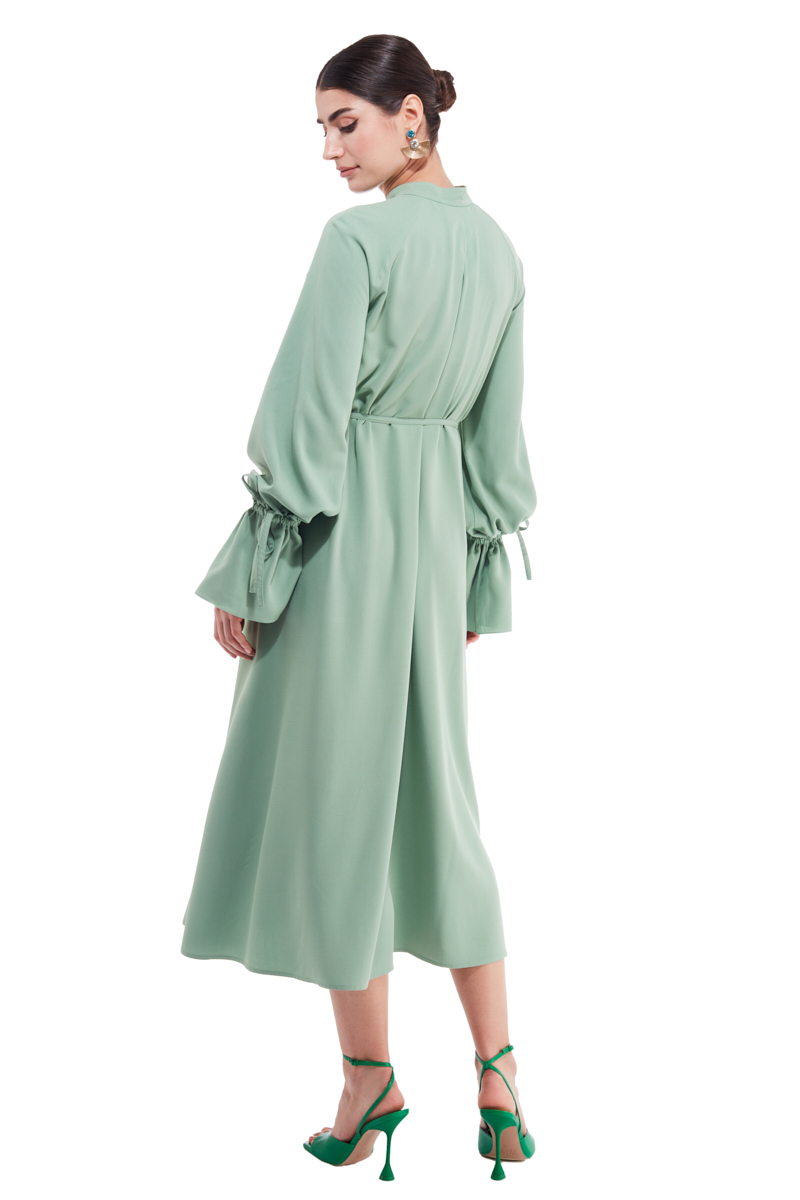 Hyacinth Viscose Shirt Dress