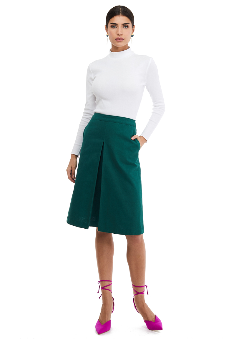 dior patchwork skirt