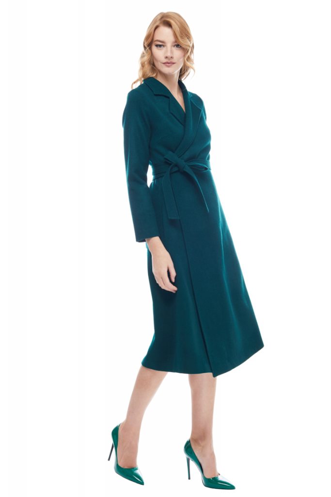 Kate Wool Wrap Dress chemistrystudio