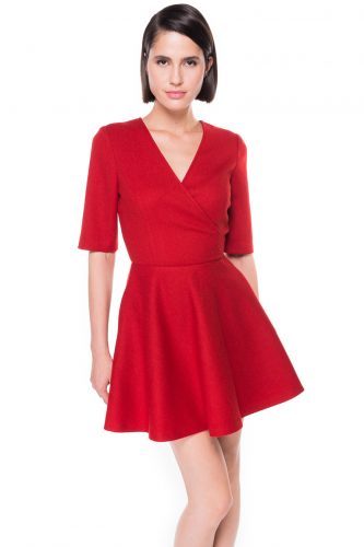 Rochie rosie chemistry-studio